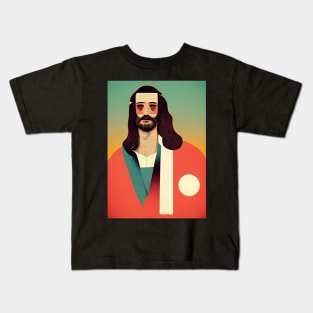 Hipster Jesus Kids T-Shirt